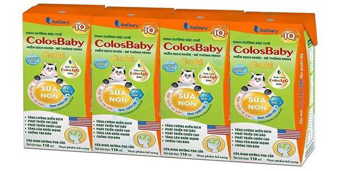 Sữa bột pha sẵn Colosbaby IQ Gold đủ loại 110ml/180ml