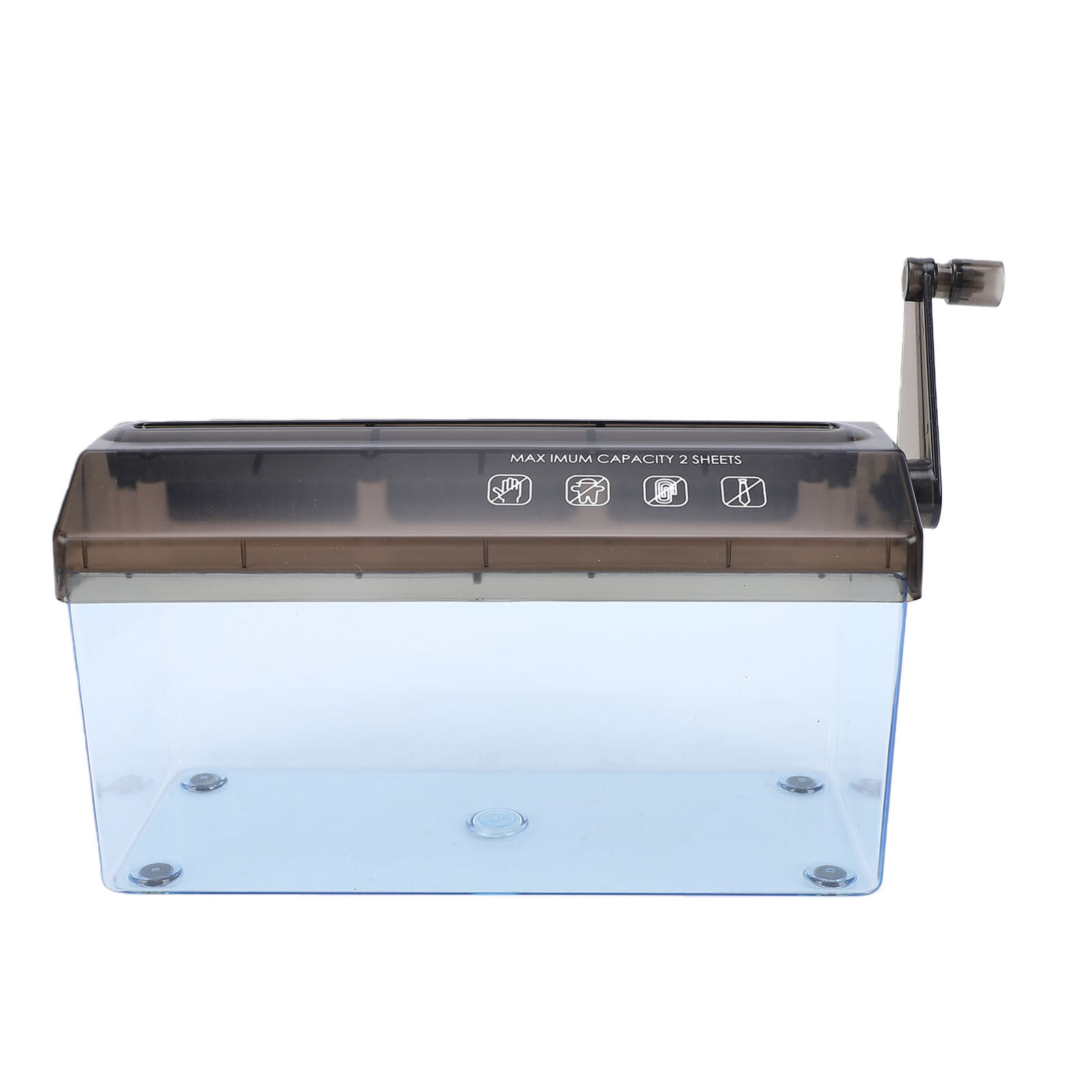 Máy Hủy Giấy Quay Tay Mini Di Động Dùng Cho Tài Liệu A4 Dùng Được Ở Nhà Trường Học Văn Phòng Sức Chứa 10-19 Tờ