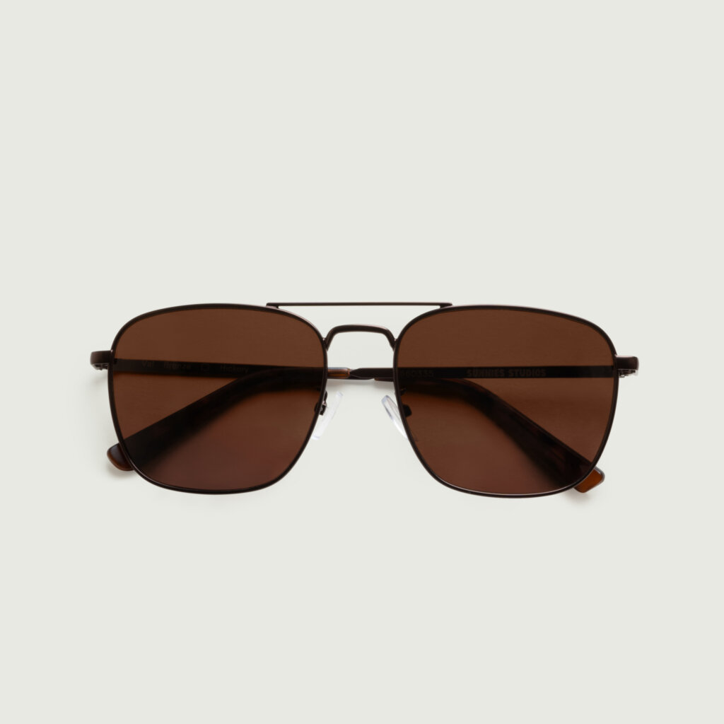 Kính Mát Gọng Phi Công Val Bronze Hickory