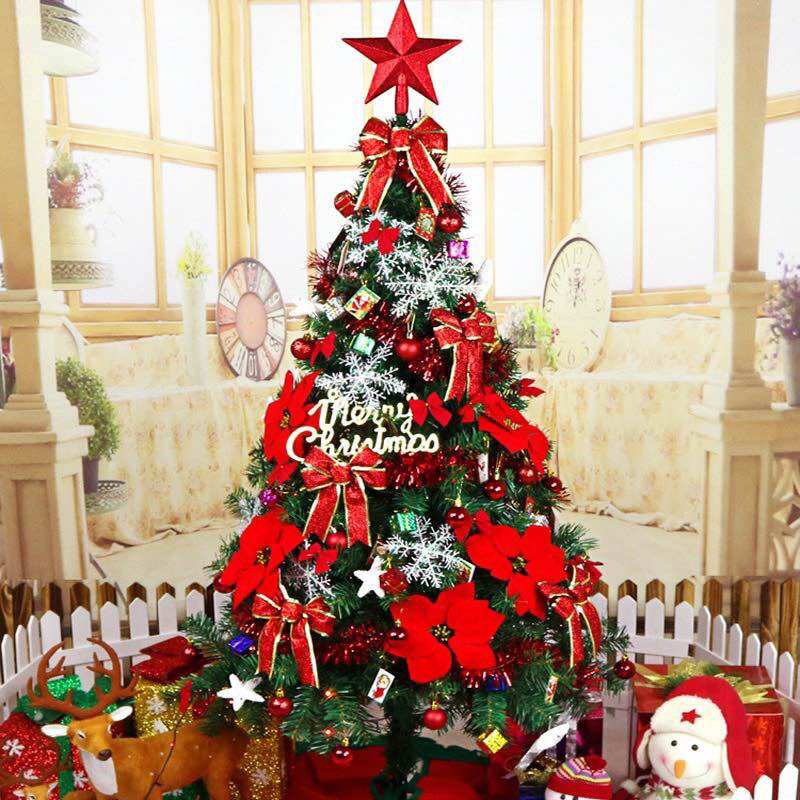 Cây thông noel 1m6 kèm bộ phụ kiện trang trí