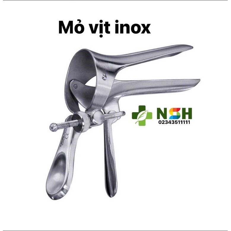 ❤ Kẹp Mỏ Vịt Inox cao cấp mỏ vịt khám phụ khoa Mỏ vịt thép không gỉ, dùng trong khám phụ khoa, Mỏ Vịt Khám Phụ Khoa Inox Các Size Nhỏ , Trung, Đại