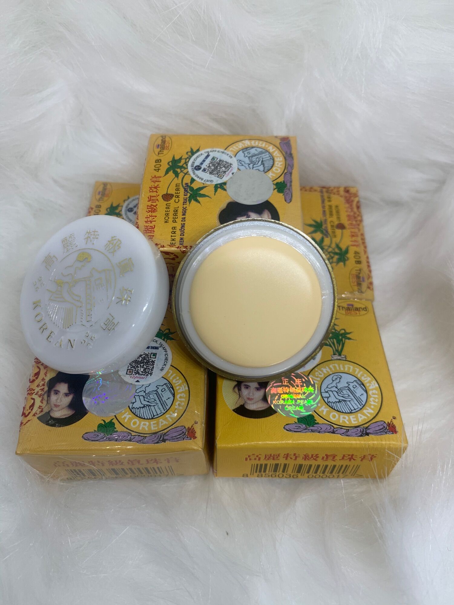 COMBO 6 HỦ KEM SÂM VÀNG - thái lan