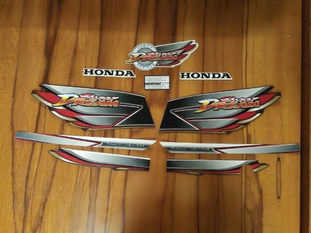 Bộ tem honda super Dream 2008 hàng nhập Thái Lan