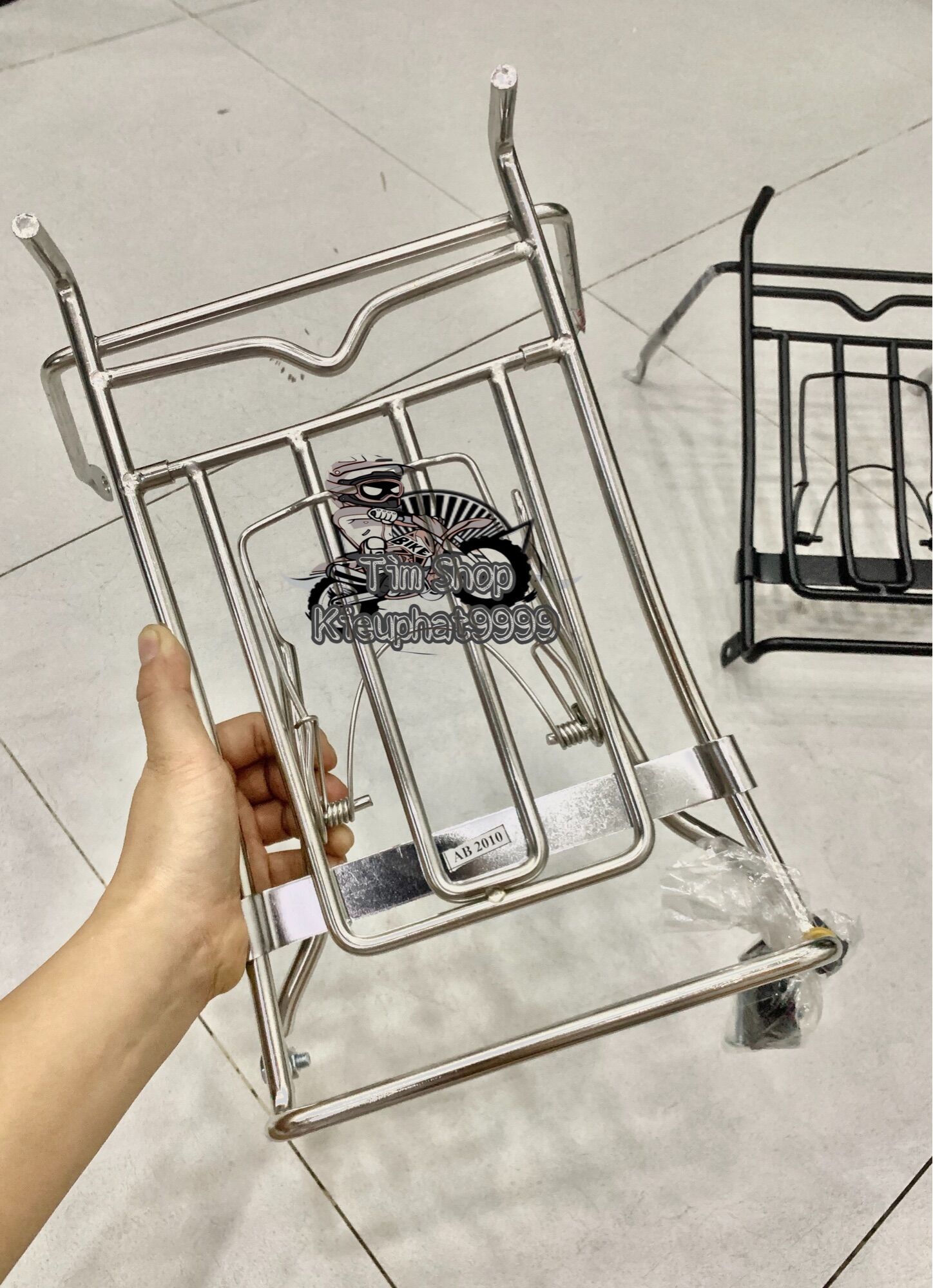Baga airblade 2010 đời đầu đen tĩnh điện và inox dày 10li