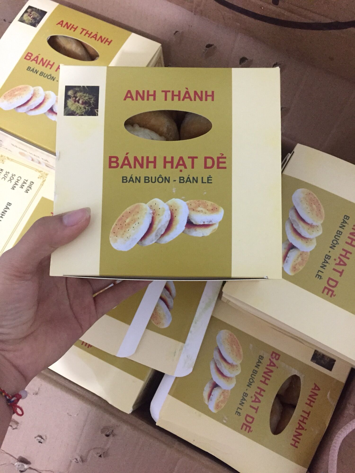 Bánh hạt dẻ Sapa chuẩn vị