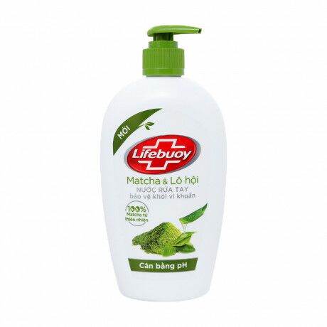 [Hcm]Nước Rửa Tay Lifebuoy Matcha & Lô Hội 500G - Bách Hóa Chú Hoài