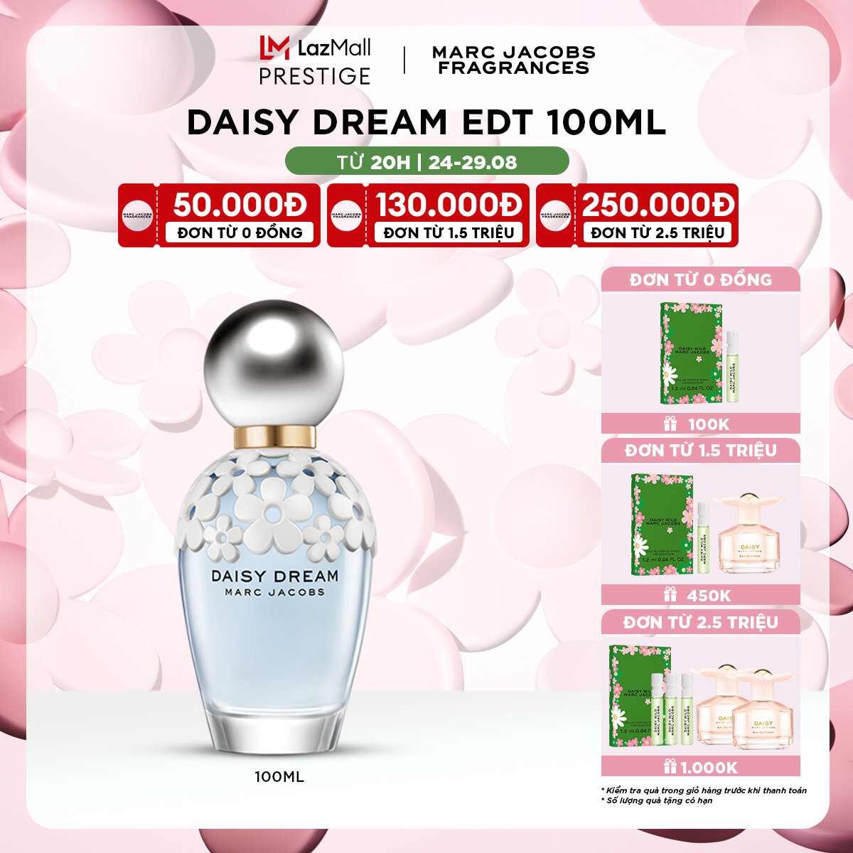 Nước hoa nữ marc jacobs daisy dream edt 100ml