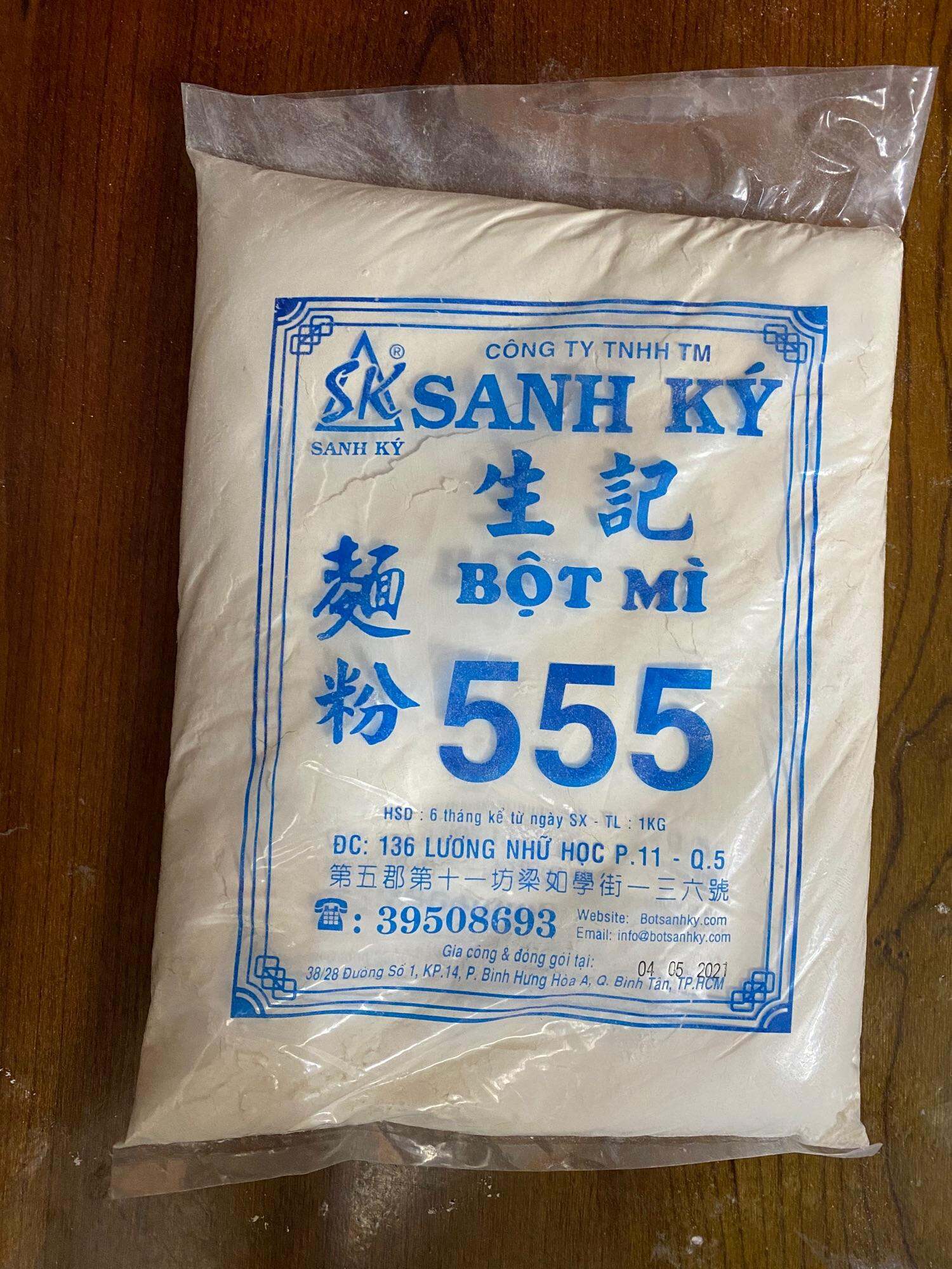 BỘT MÌ 555 SANH KÝ -1KG