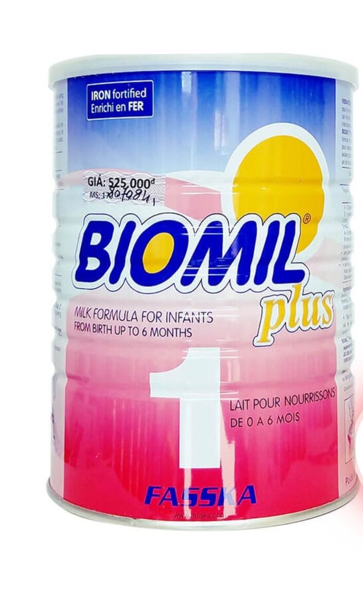Sữa Biomil plus 1 800g 0-6 tháng
