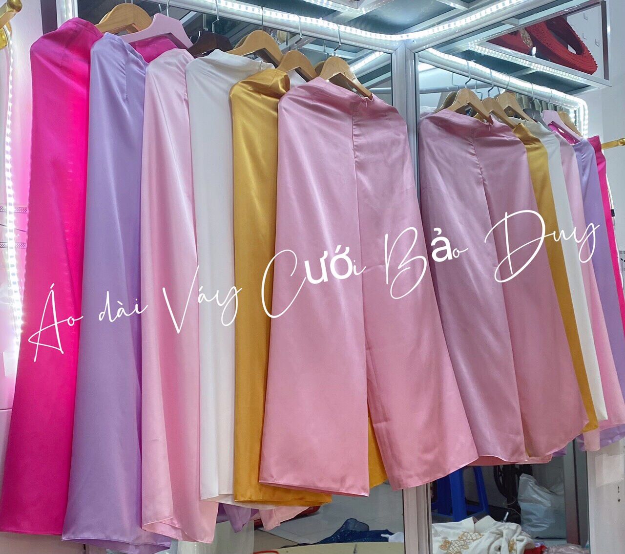 Quần phi mặc áo dài nhiều màu giá sale