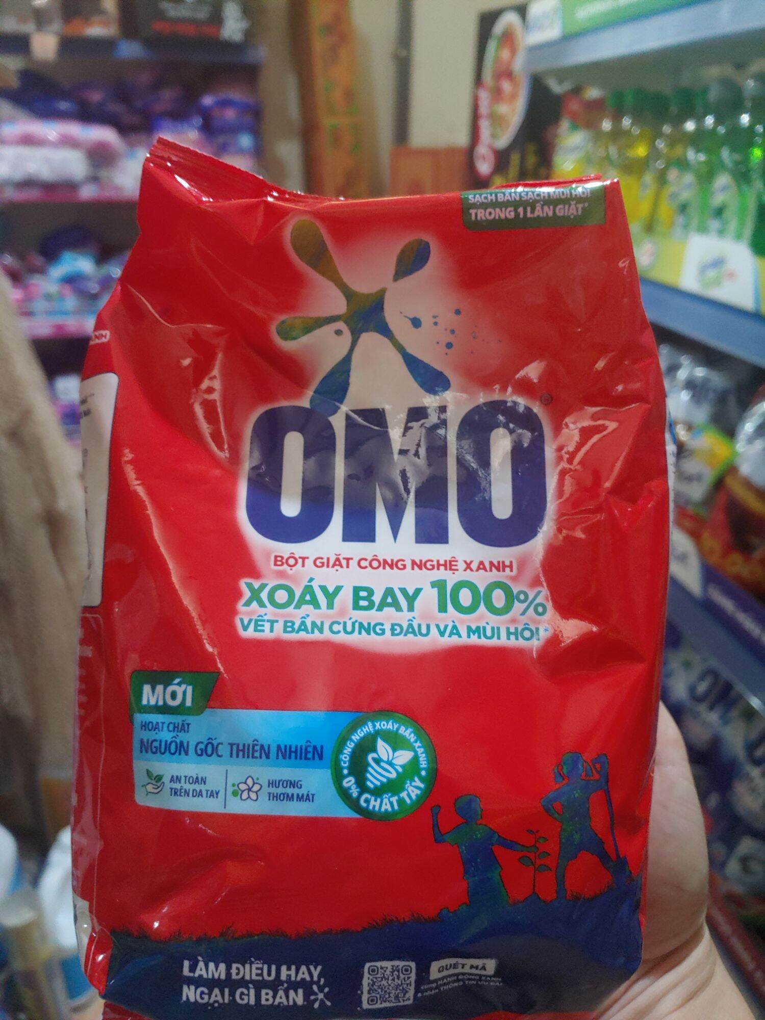 Bột giặt OMO gói 380g