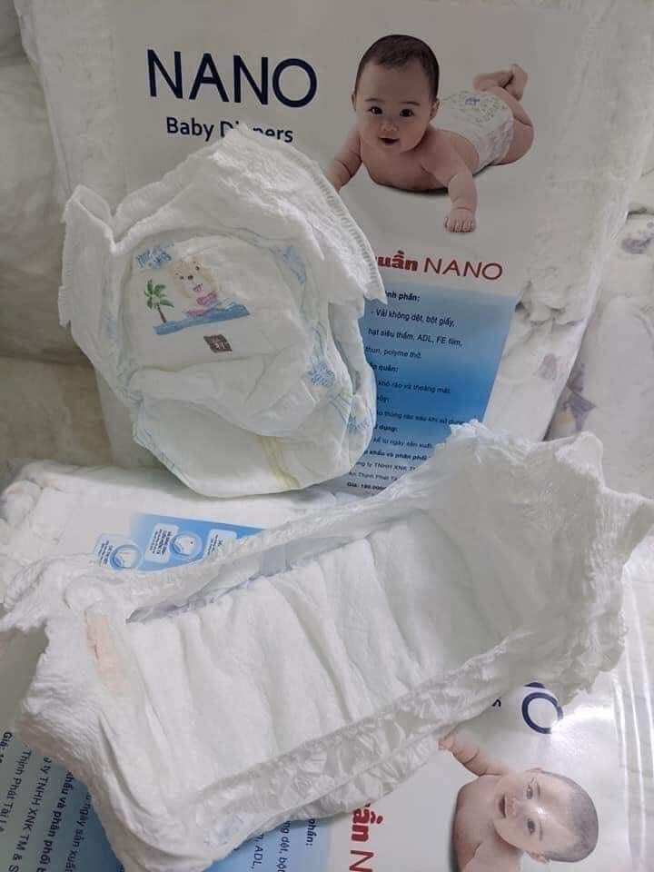 com bo 100 miếng bỉm nano nhật