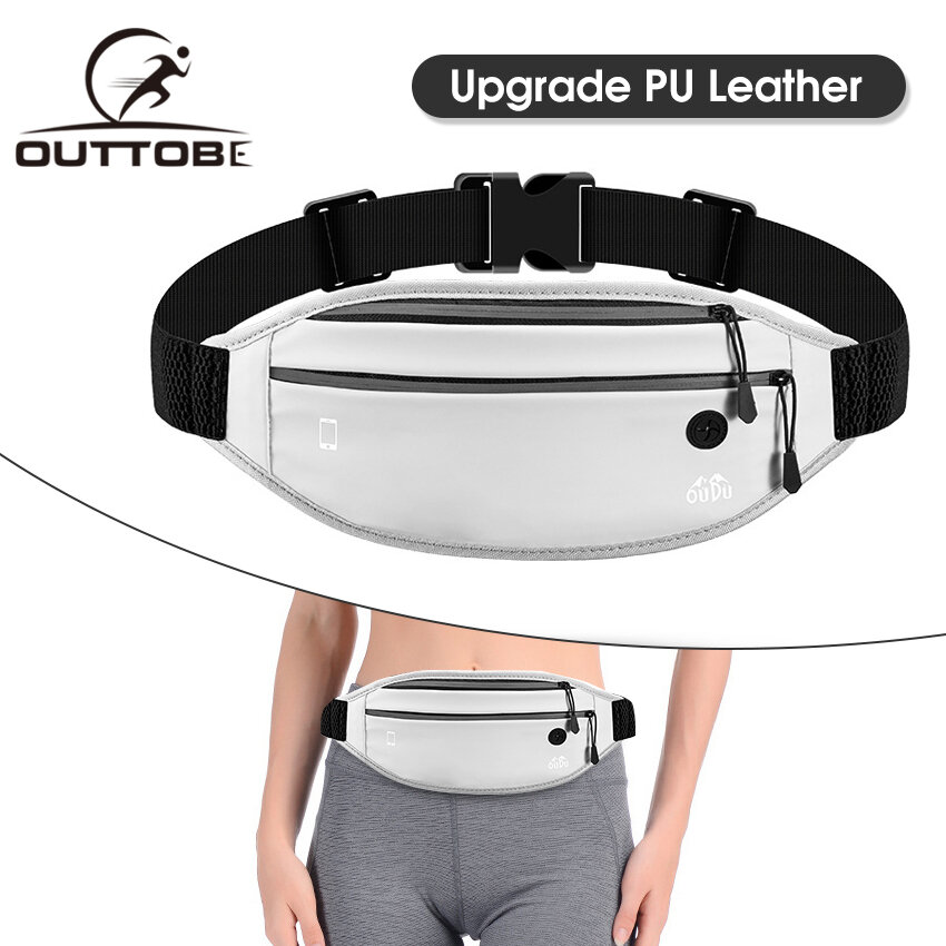 Outtobe Sports Waist Pack Bagrunning belt bag for women Pouches Bag Chest Bag Adjustable Running Pouch Women/Men Waterproof Bag Money Phone Waist Fanny Pack Jogging Belt Fanny Pack for Workouts Sports Outdoor