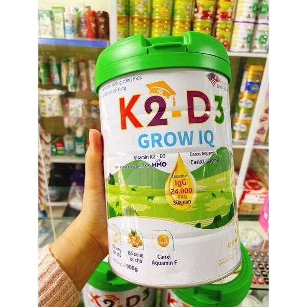 Sữa k2d3 900g đủ số 900g
