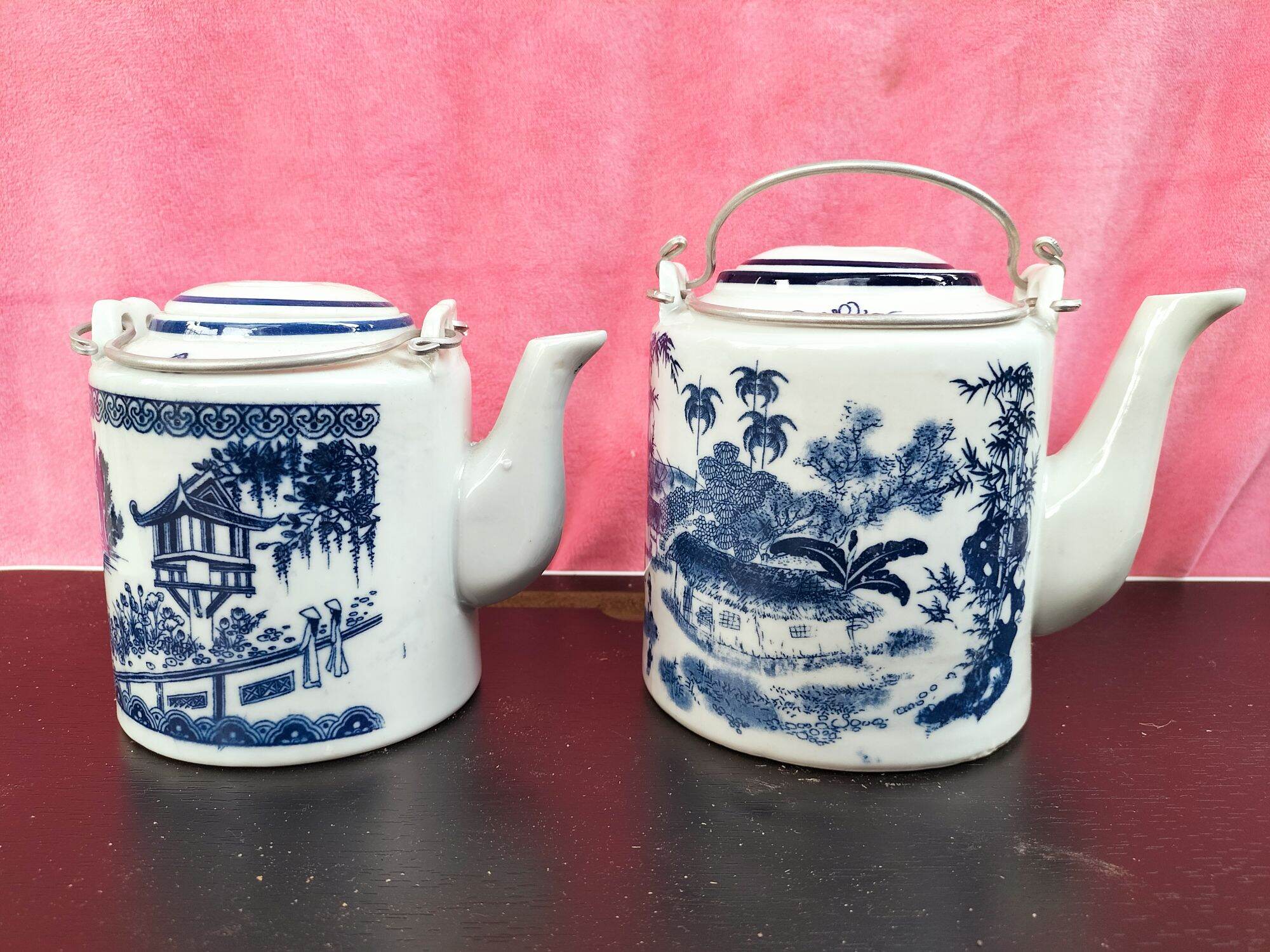 Ấm tích chế trà xưa, gốm Bát Tràng
