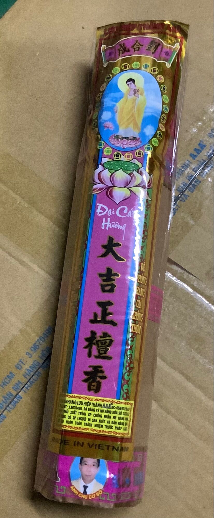 Nhang 3a đại cát hương 3 tắc