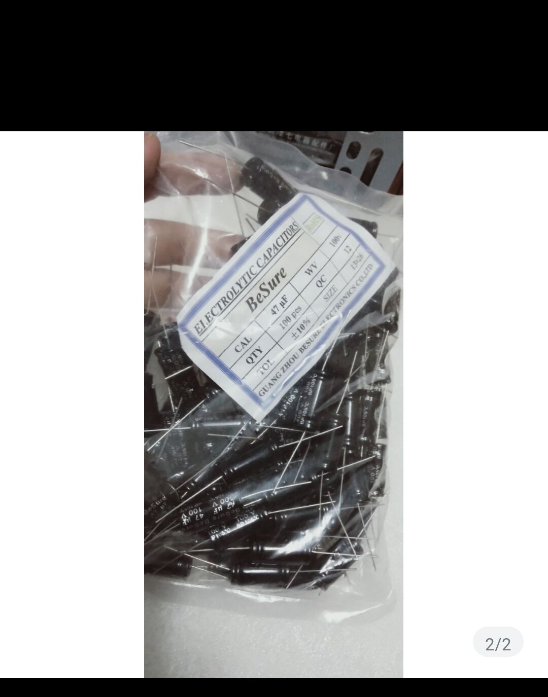5 tụ loa 2 đầu 47uf 100v
