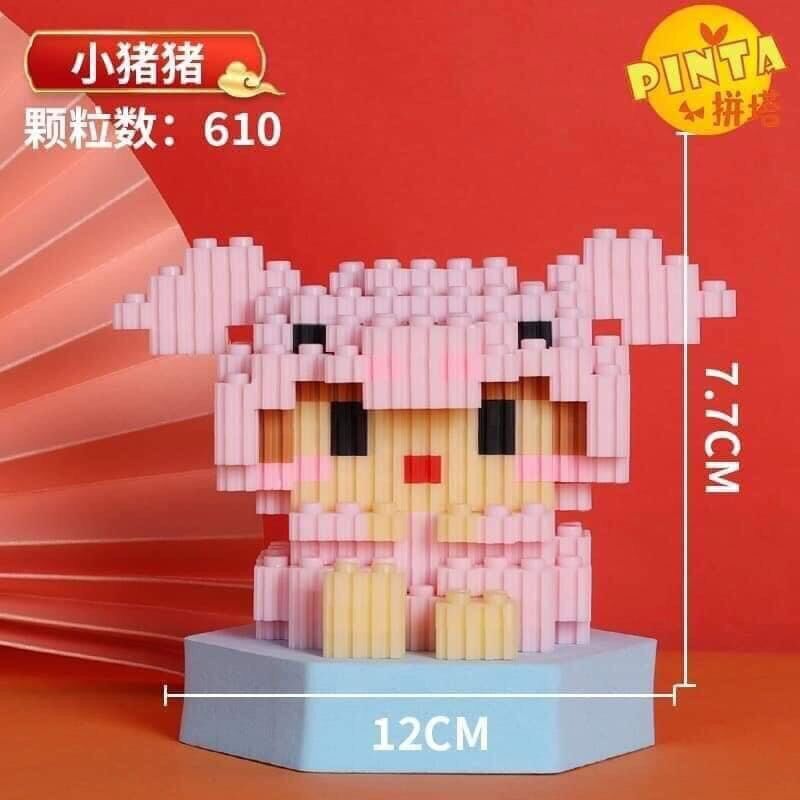Set đồ chơi lego 12 con giáp