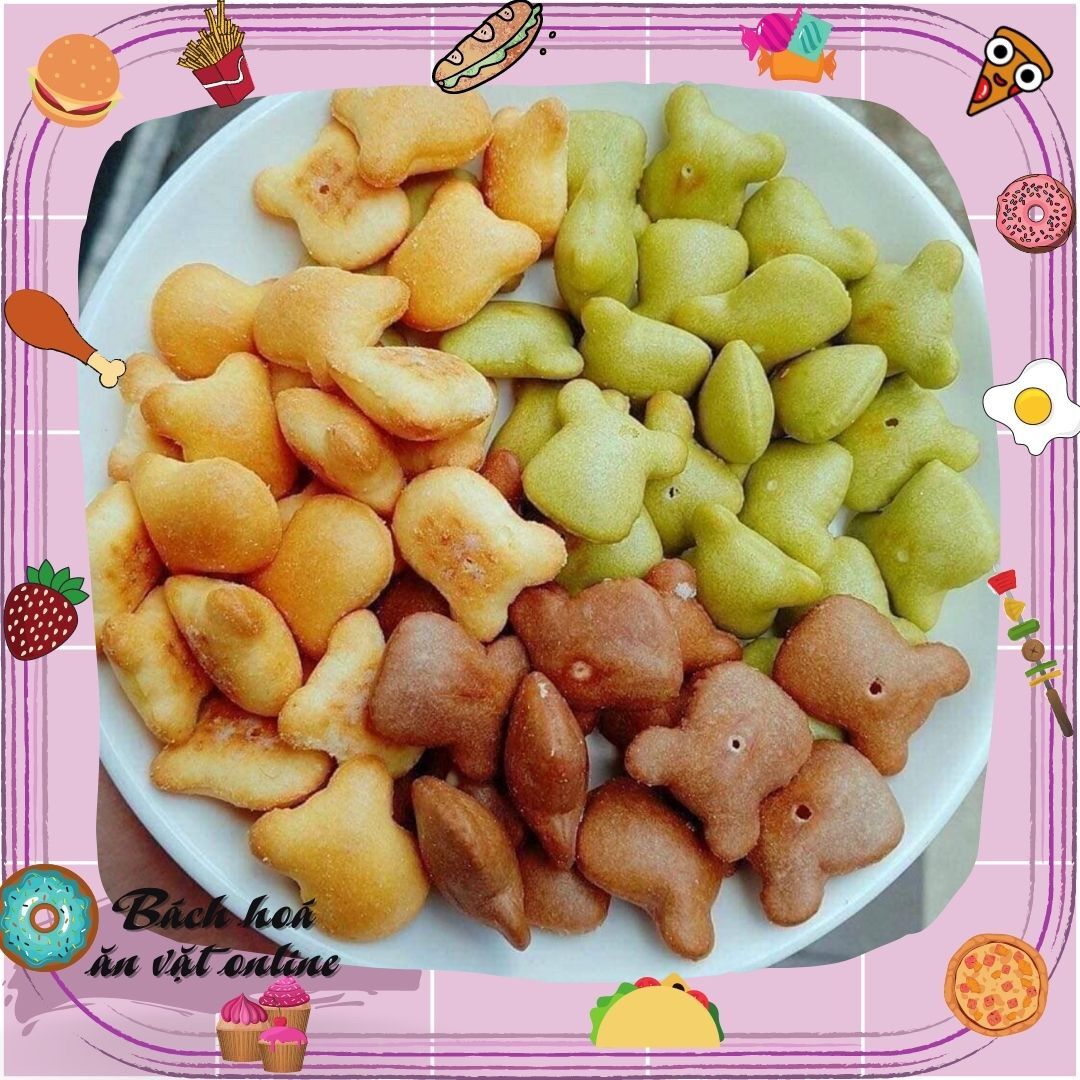 Bánh gấu mix 3 vị