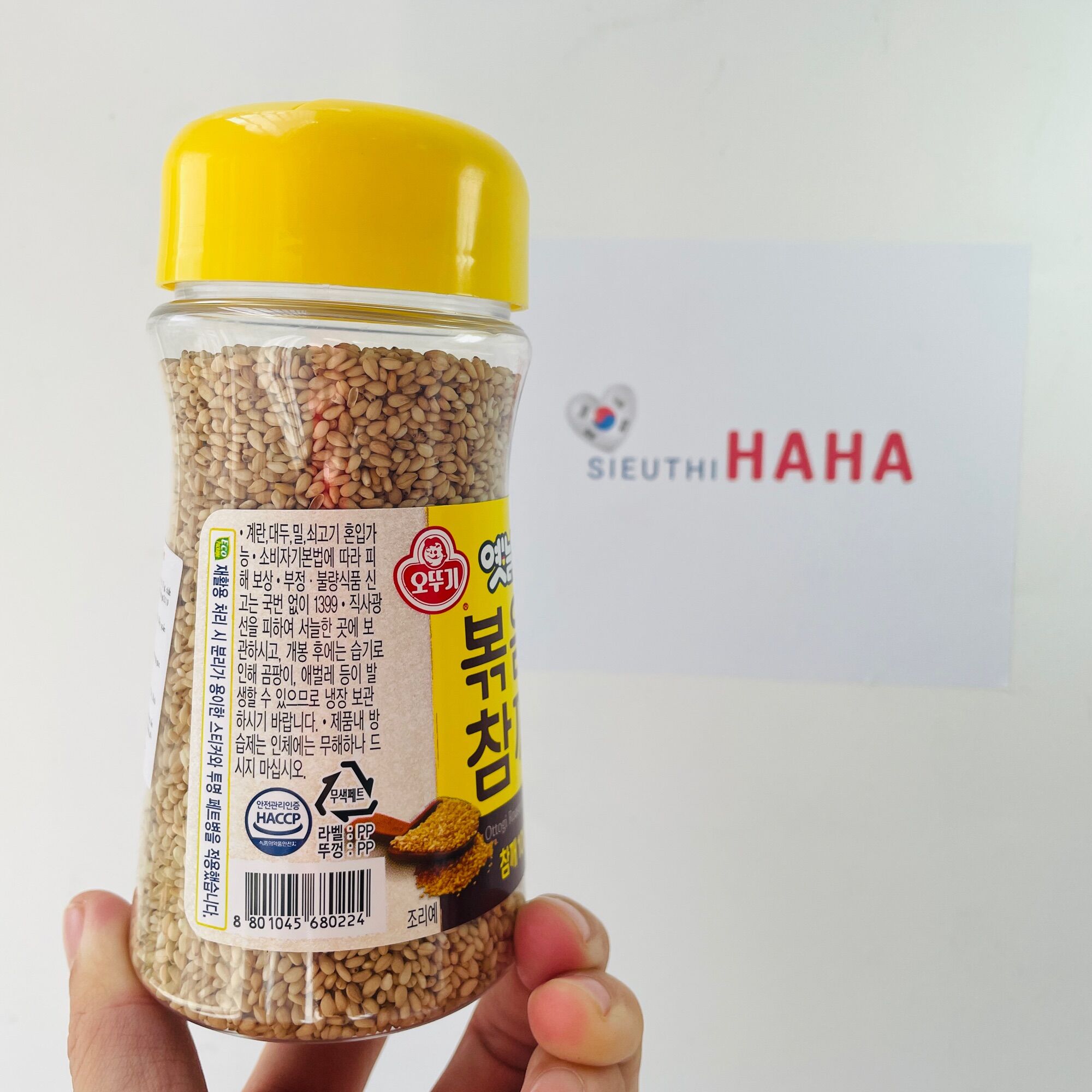 Mè rang hàn quốc OTTOGI ROASTED SESAME 100g