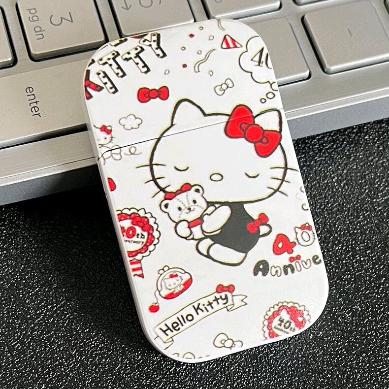 🌸QUẸT LỬA HELLO KITTY