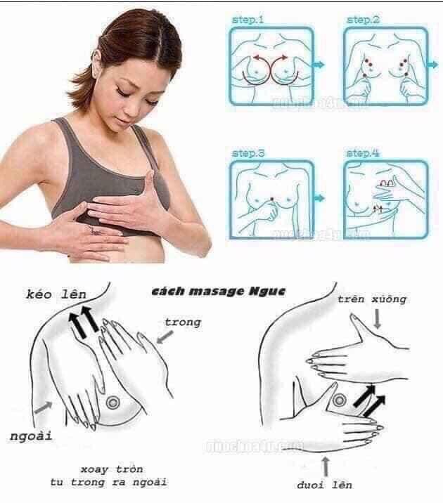 Kem nở ngực trắng da Galong thái lan