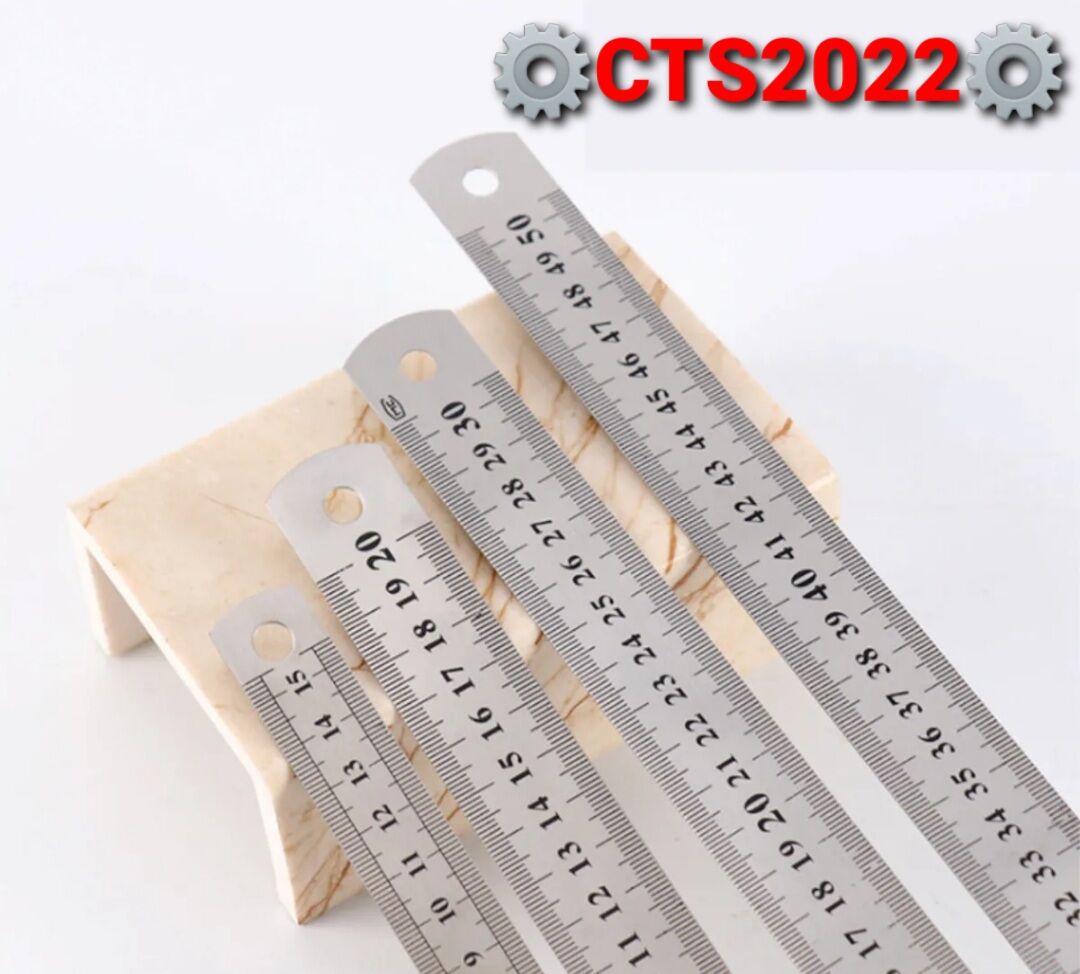 Thước thẳng inox 15/20/30/60 cm tiện dụng