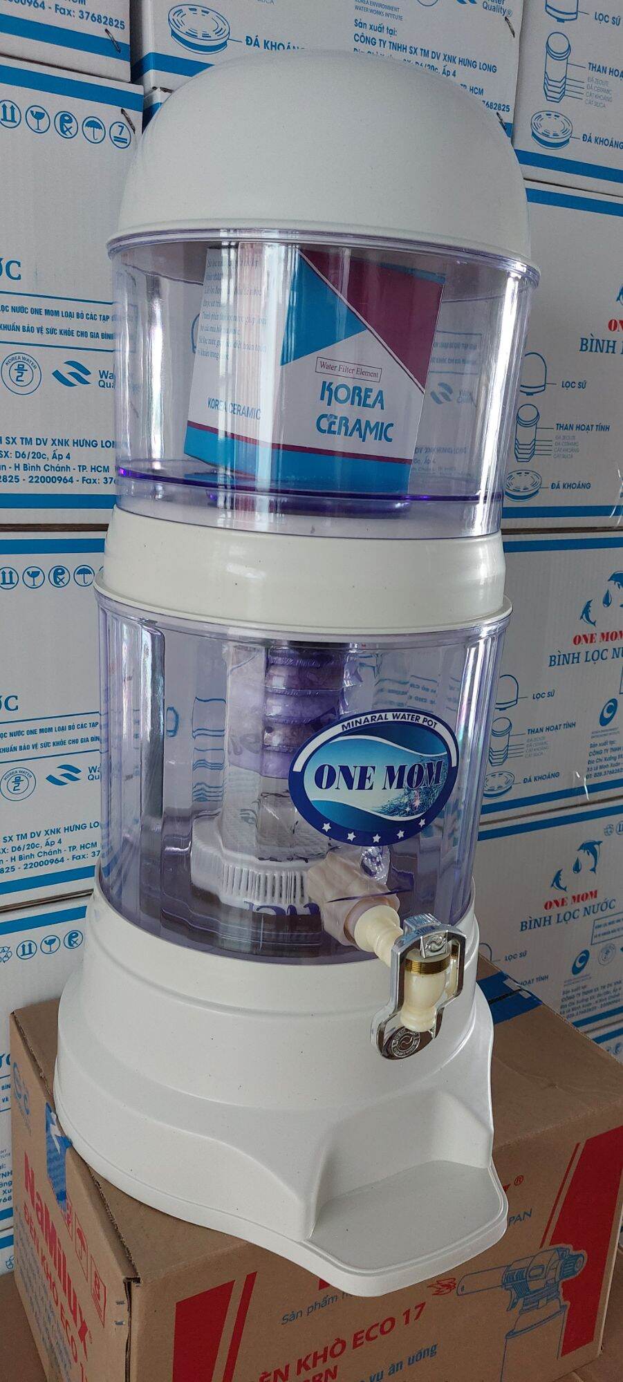 Than lọc nước 5 tầng dùng cho bình nhỏ