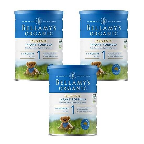 Sữa Bellamy s organic số 1 900g