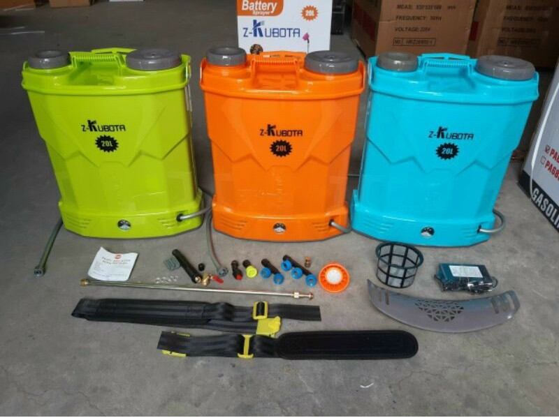 Bình phun thuốc trừ sâu bằng điện zkubota 20lit .