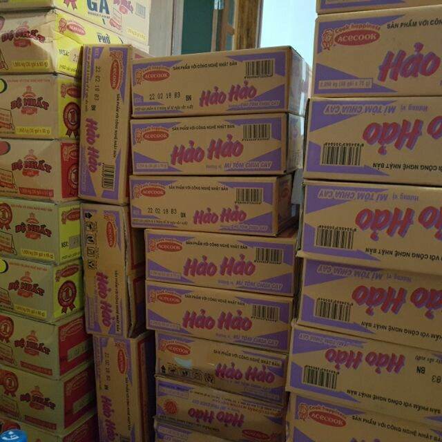 1 thùng mì hảo hảo chua cay/30 gói/75g