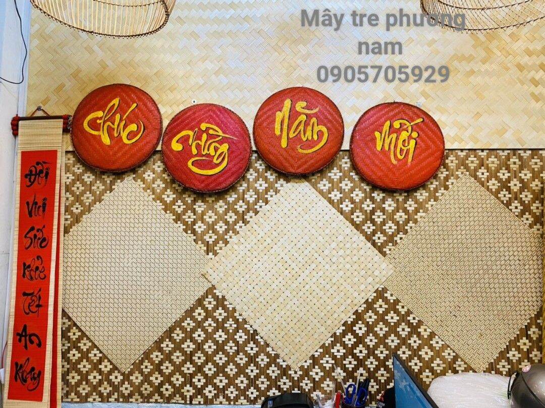 Combo 4 mẹt tre chữ chúc mừng năm mới