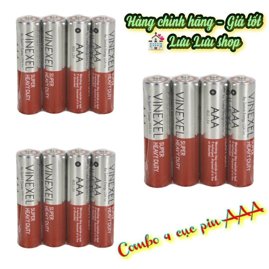 Combo 4 cục pin đũa aaa voniko usa