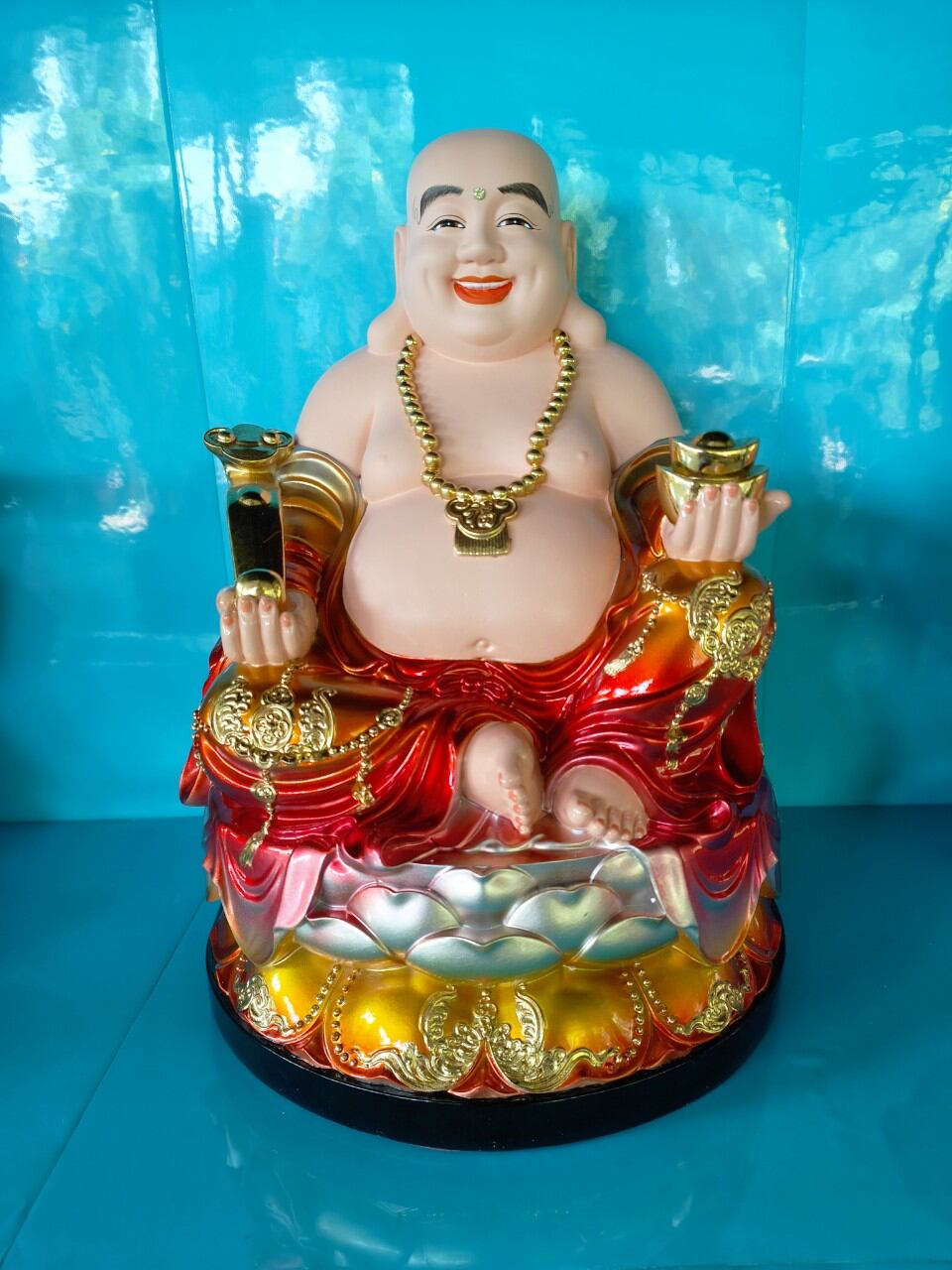 Tượng phật di lặc cao 40cm