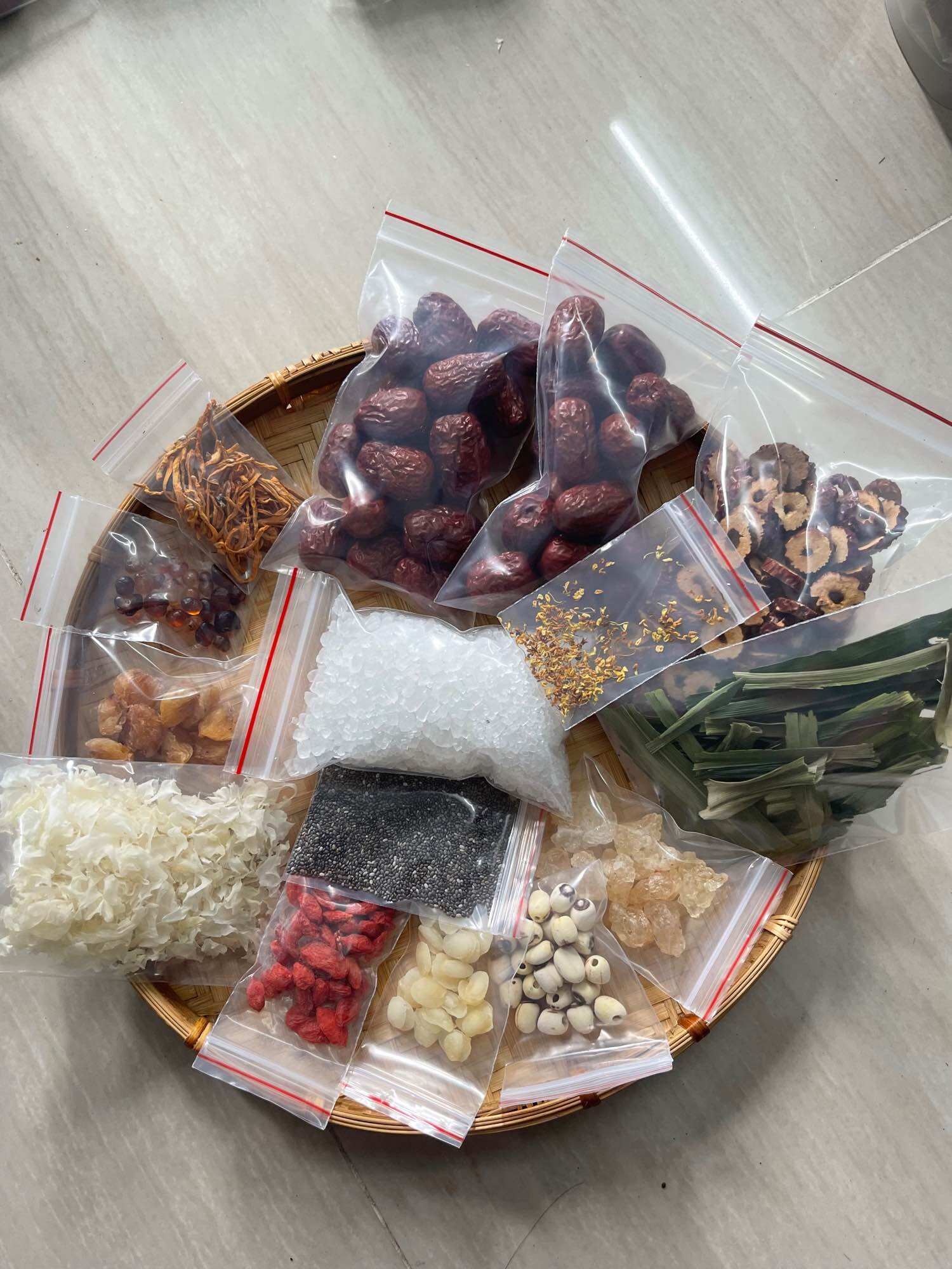 Chè dưỡng nhan 14 vị 500gr- lưu giữ nhan sắc