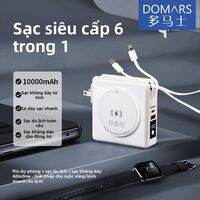 Bộ Sạc Dự Phòng Không Dây Cao Cấp 22.5W Đôi, Mỏng và Gọn, Có Tính Năng Từ Tính