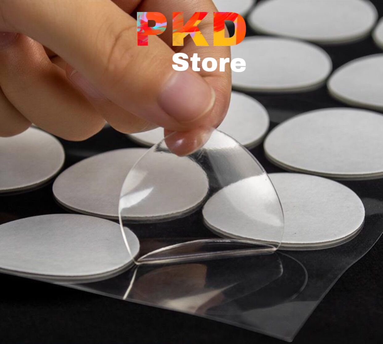 Miếng dán 3M 2 mặt trong suốt