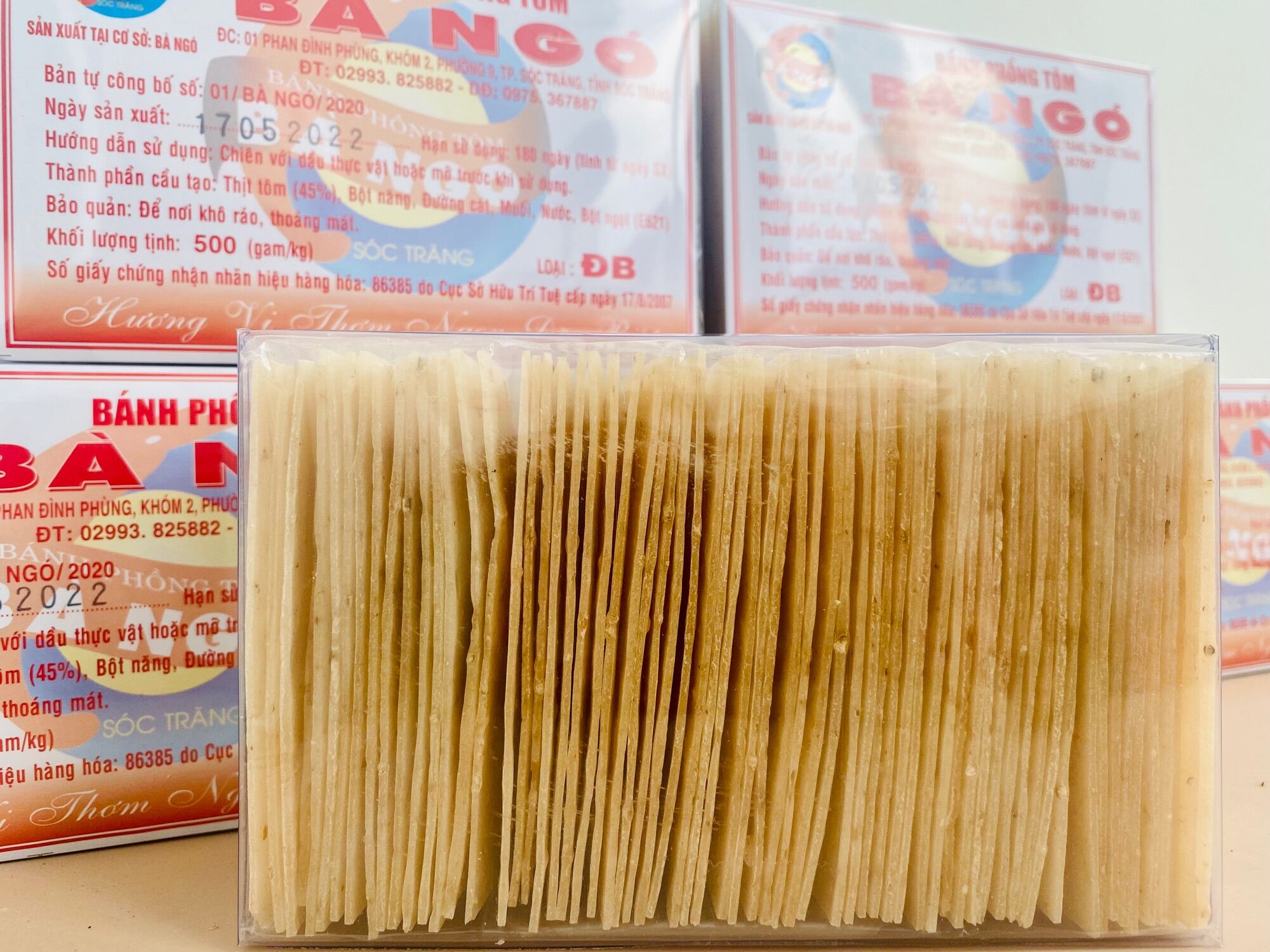 Bánh phồng tôm Bà Ngó Chính Gốc