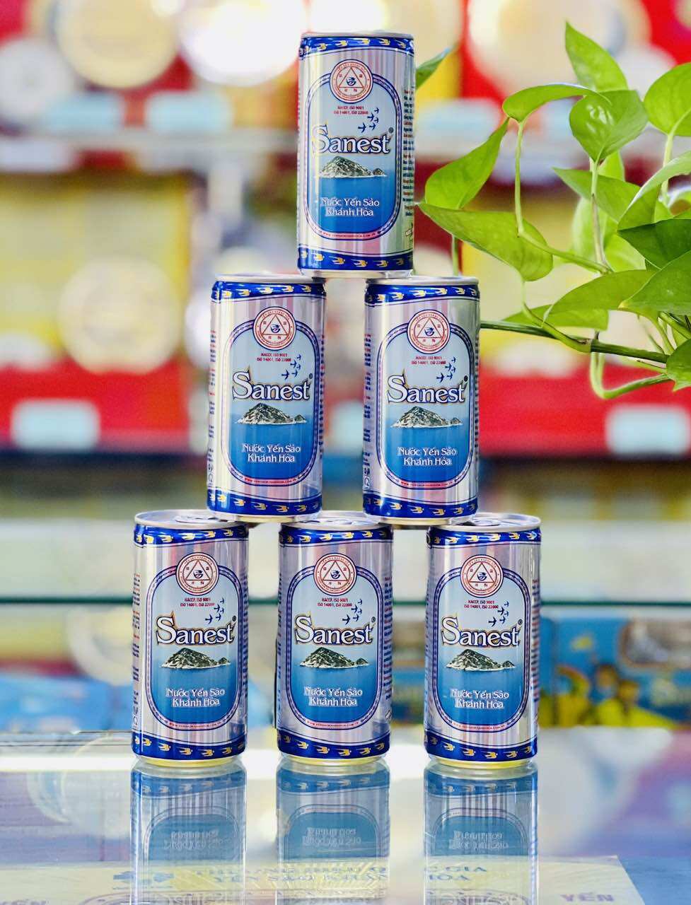 Nước yến sào khánh hòa sanest lon 190ml