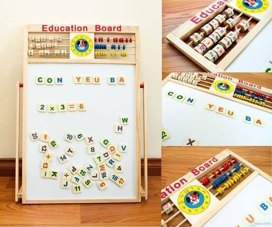 Bảng gỗ đa năng 2 mặt