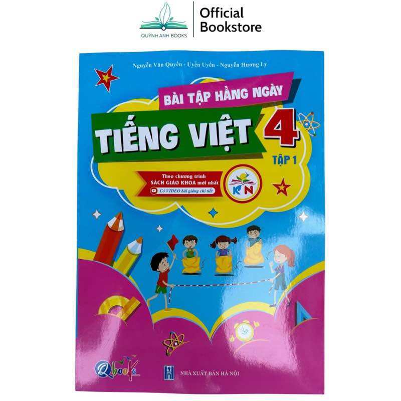 Sách- Bài tập hằng ngày TIẾNG VIỆT 4 tập 1 -