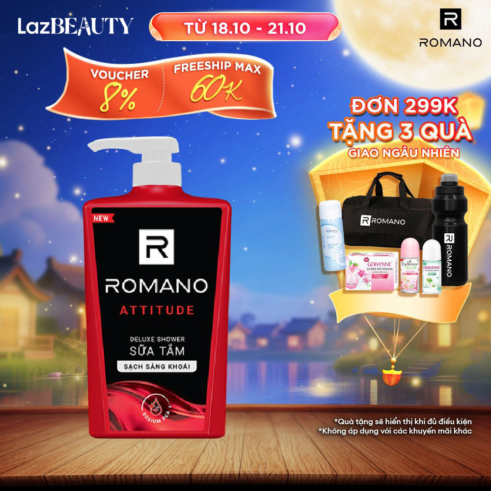 Romano Attitude Shower Gel 650g