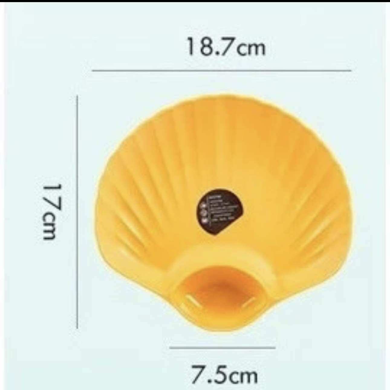 Dĩa Vỏ Sò Nhiều Màu