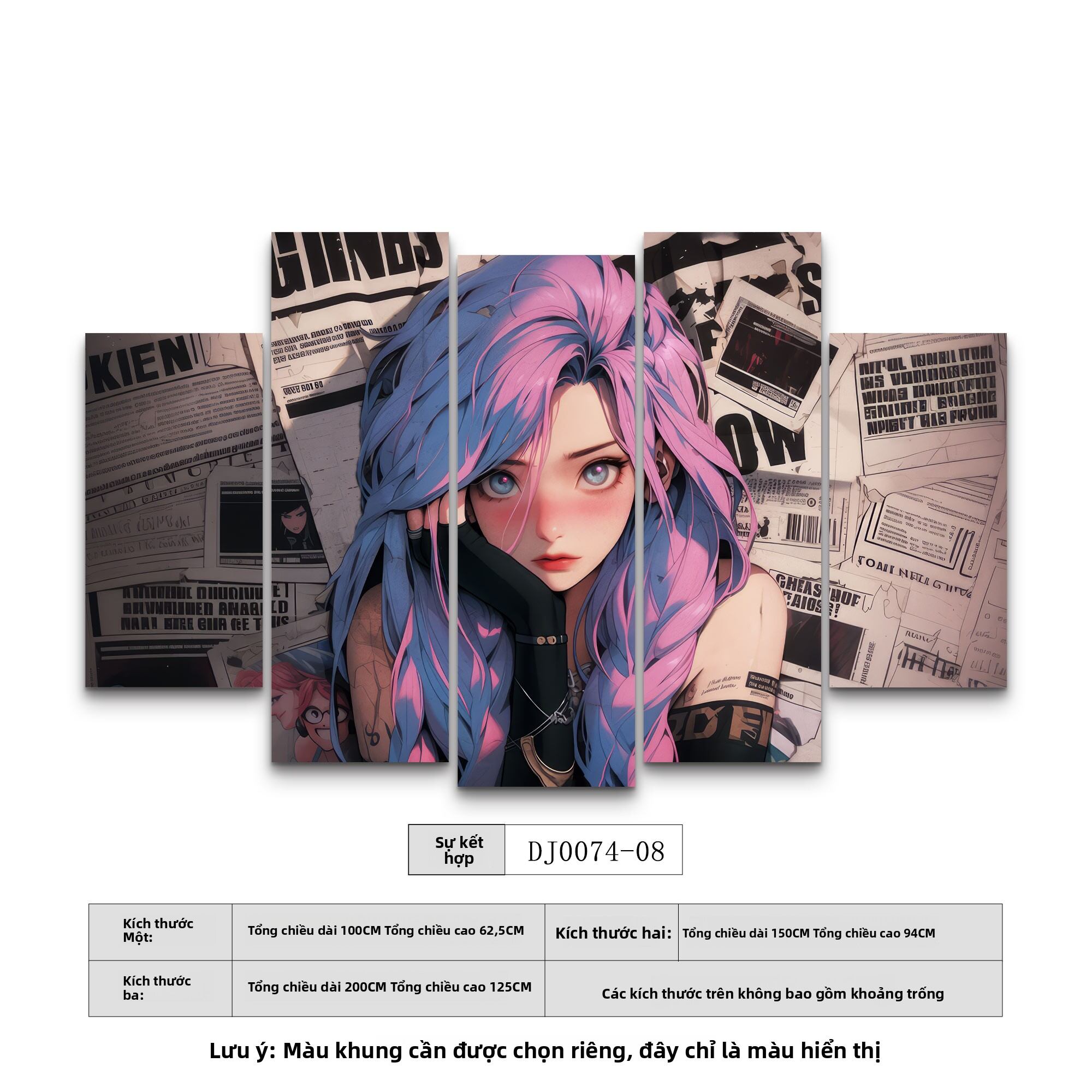 HUAPIPA | Tranh Treo Tường cho Phòng Chơi Game Jinx Poster