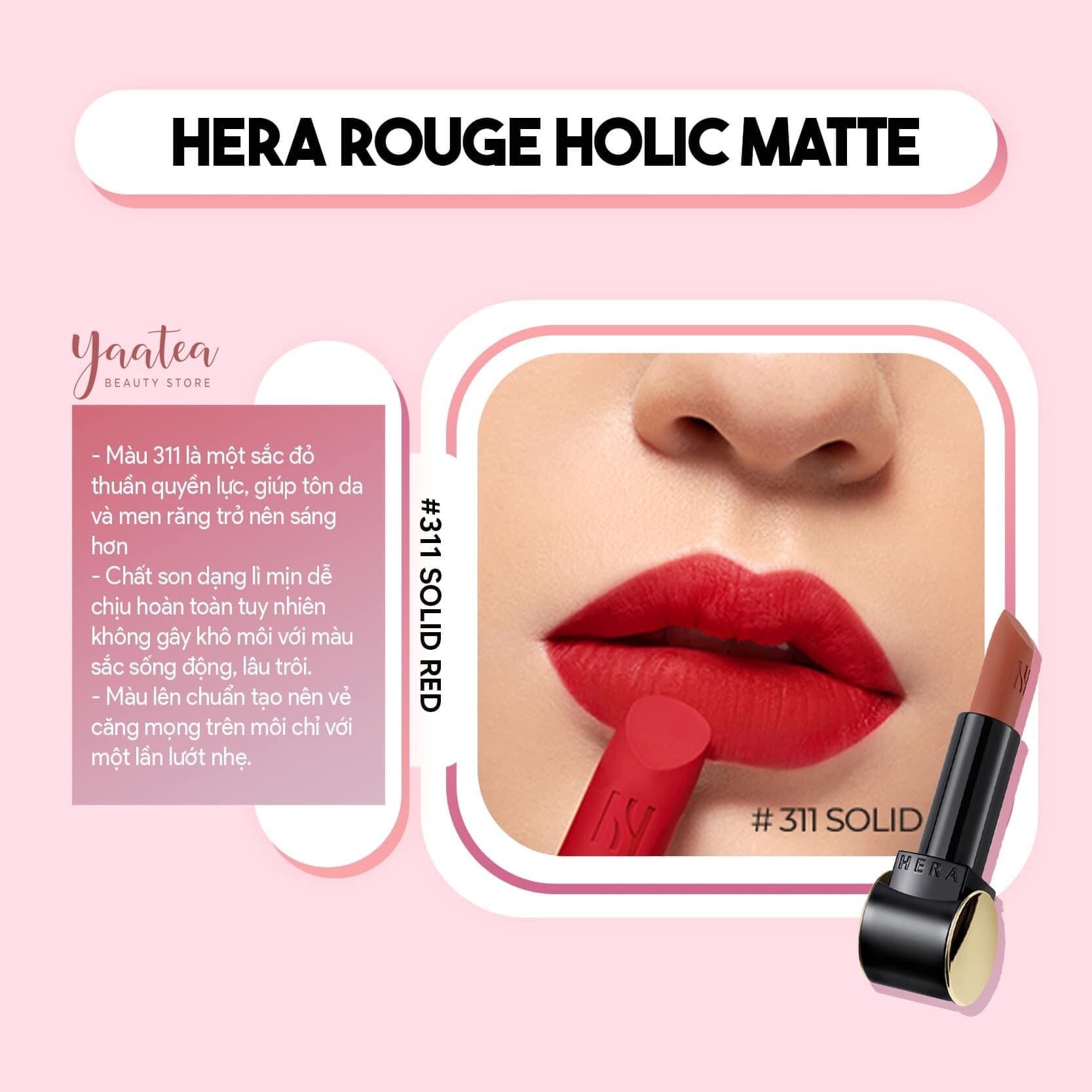 Son Thỏi Hera Rouge Holic