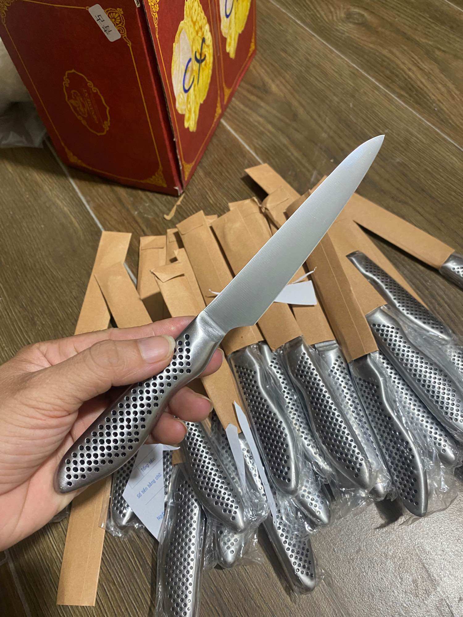 Dao gọt hoa quả global nhật 22cm