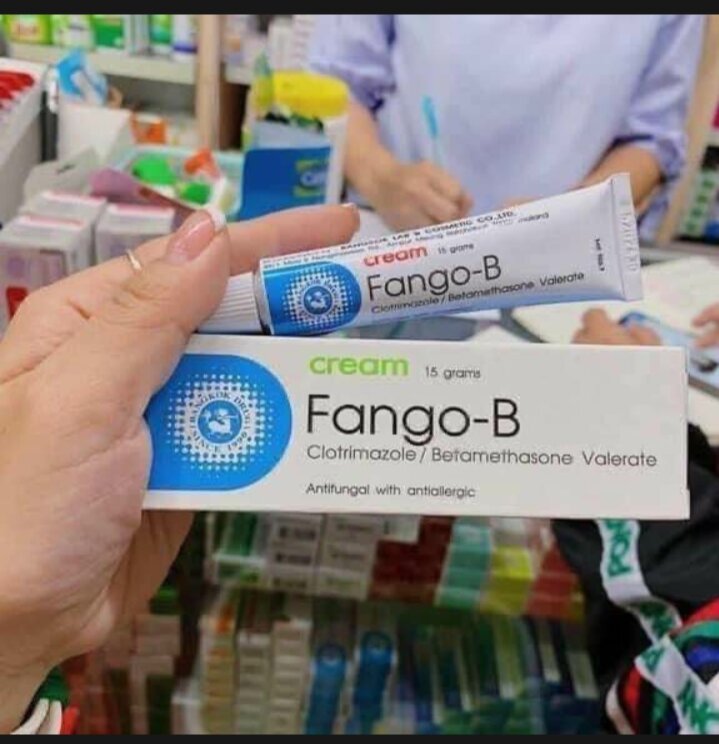 Kem bôi lang ben nấm da Fango-b Thái Lan