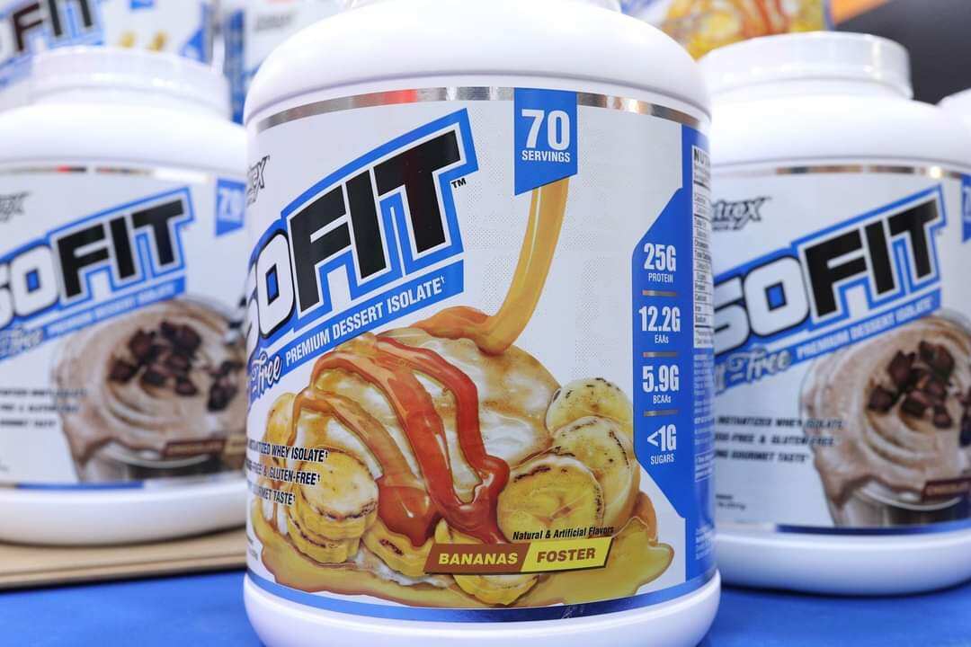 Nutrex ISOFIT - Whey Protein tinh khiết đẳng cấp nhất cho gymer