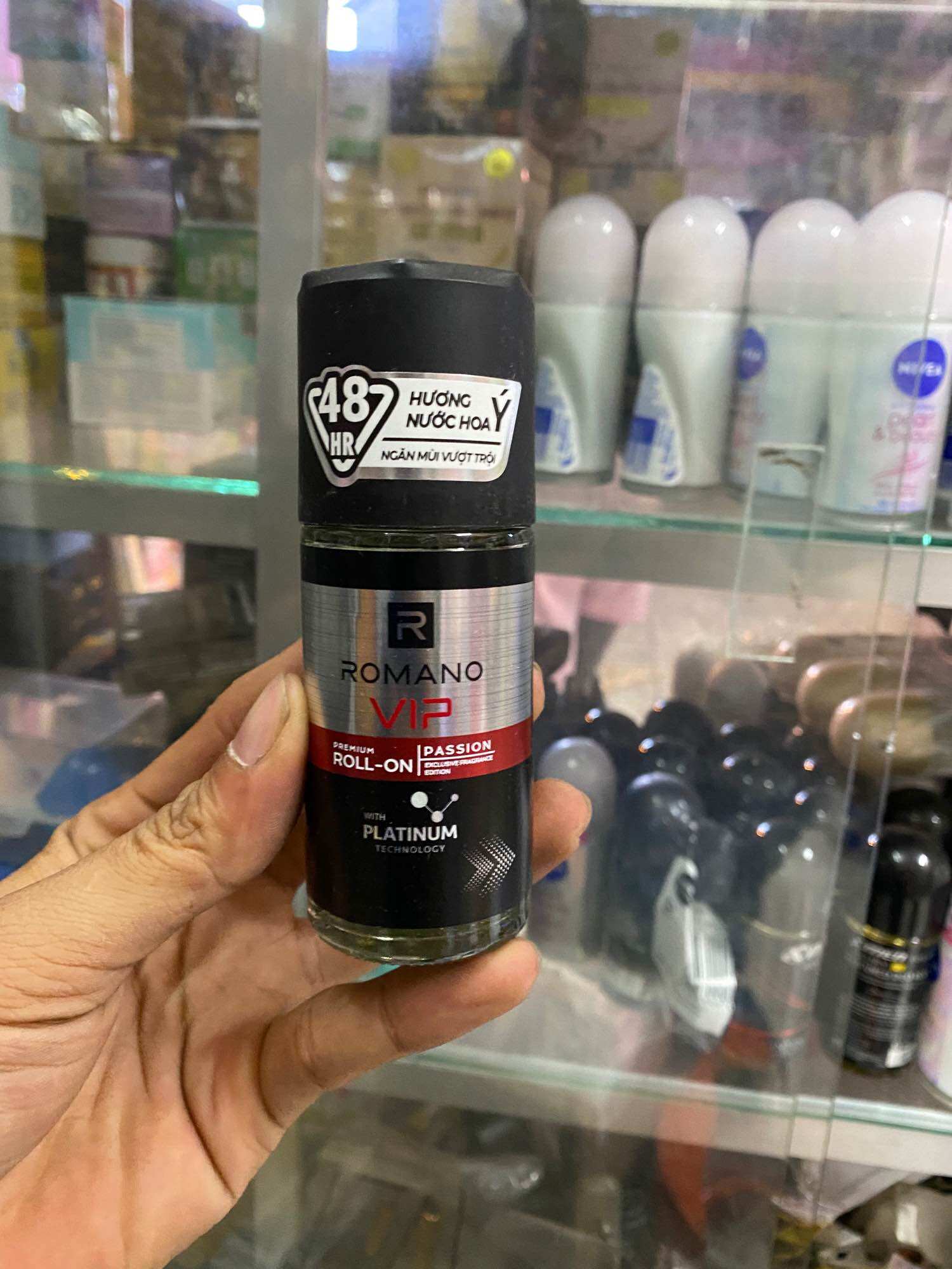 Lăn khử mùi cao cấp Romano Vip 50ml Passion