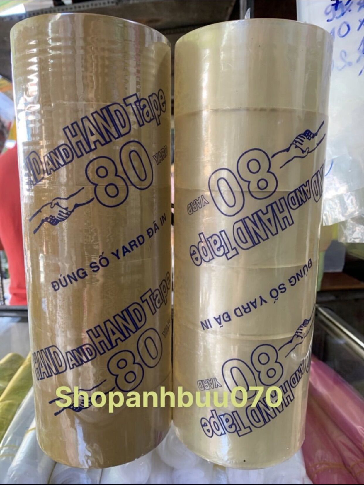 [q11] băng keo bản to (3 kích cỡ:80 yard,100 yard,200 yard)